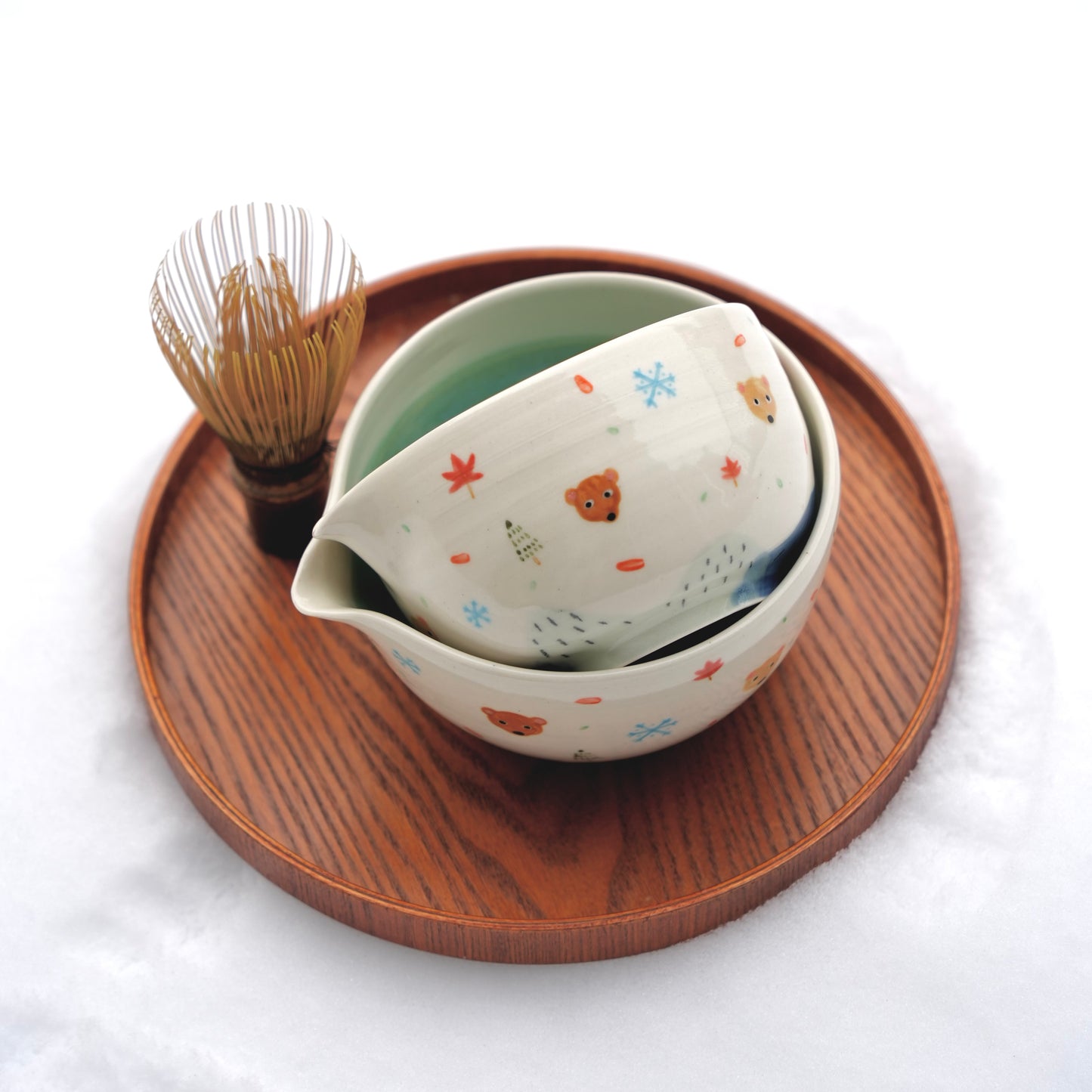 Lowongclay X Matcha House's - Perfect matcha bowl (S)