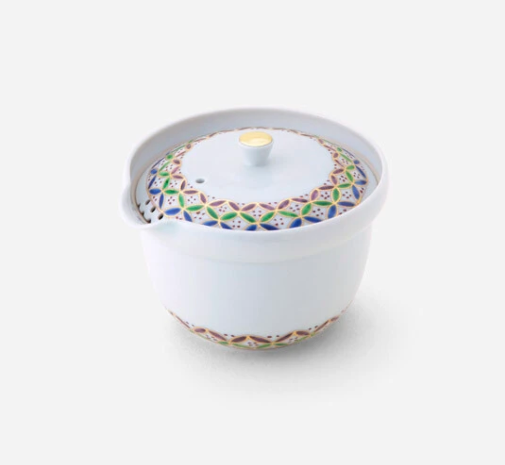 *Preorder* Kyo/Kiyomizu ware Japanese Teapot (Made in Japan)(京焼・清水焼)