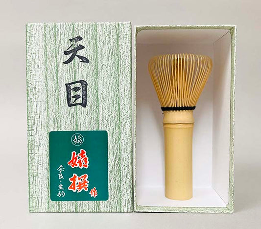 *Preorder* Shirotake Tenmoku Chasen – Bamboo Matcha Whisk Made in Jaapan