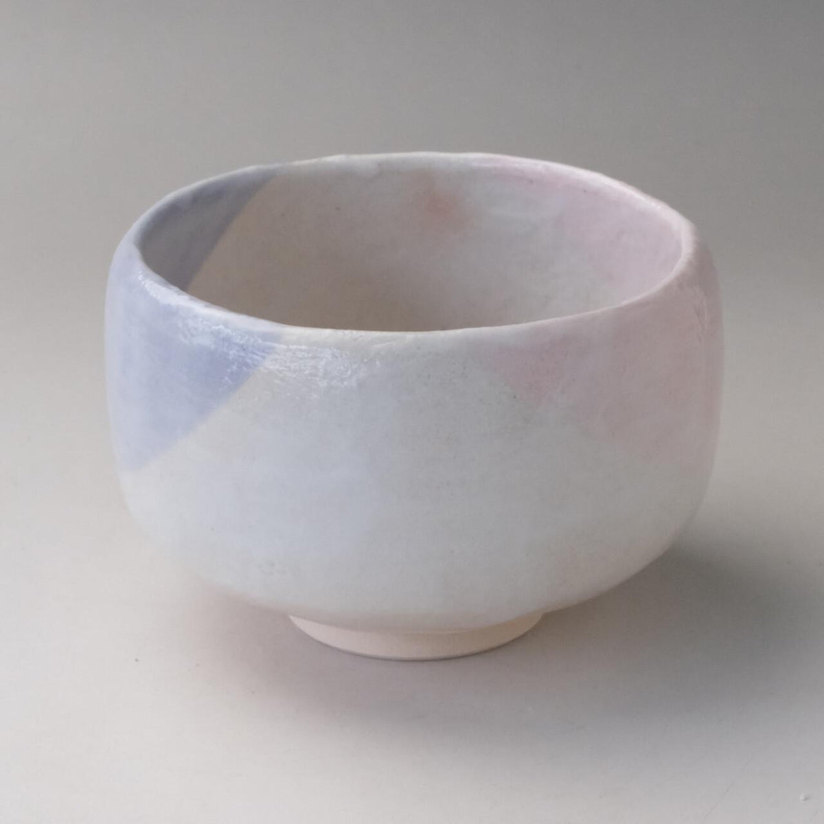 Pastel Gradient Matcha Bowl – Light Blue / Lavender – Lavender