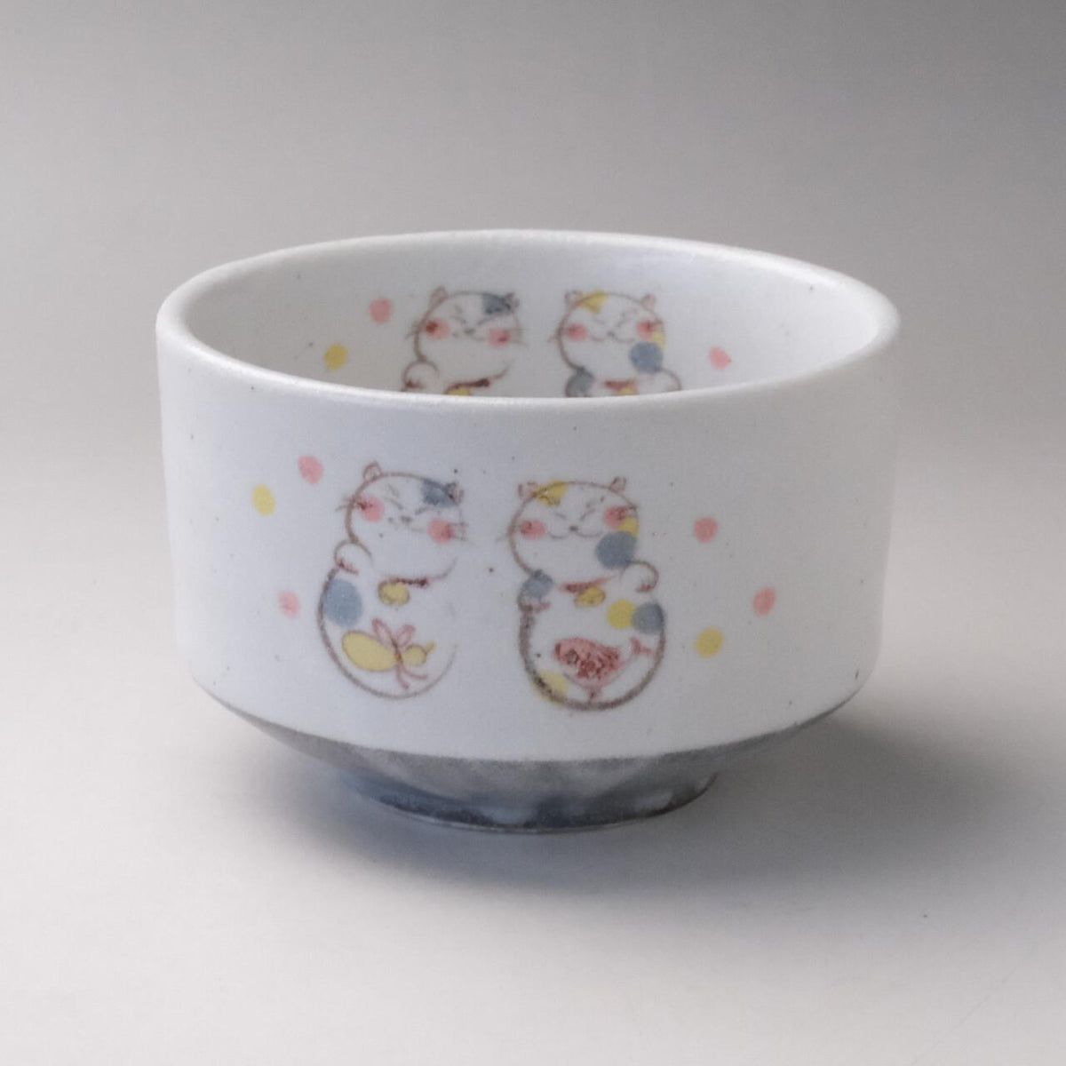 Lucky Cat (Maneki-neko) Matcha Bowl